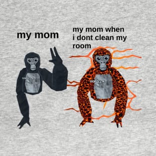 Gorilla Tag VR Gamer Meme Monke T-Shirt